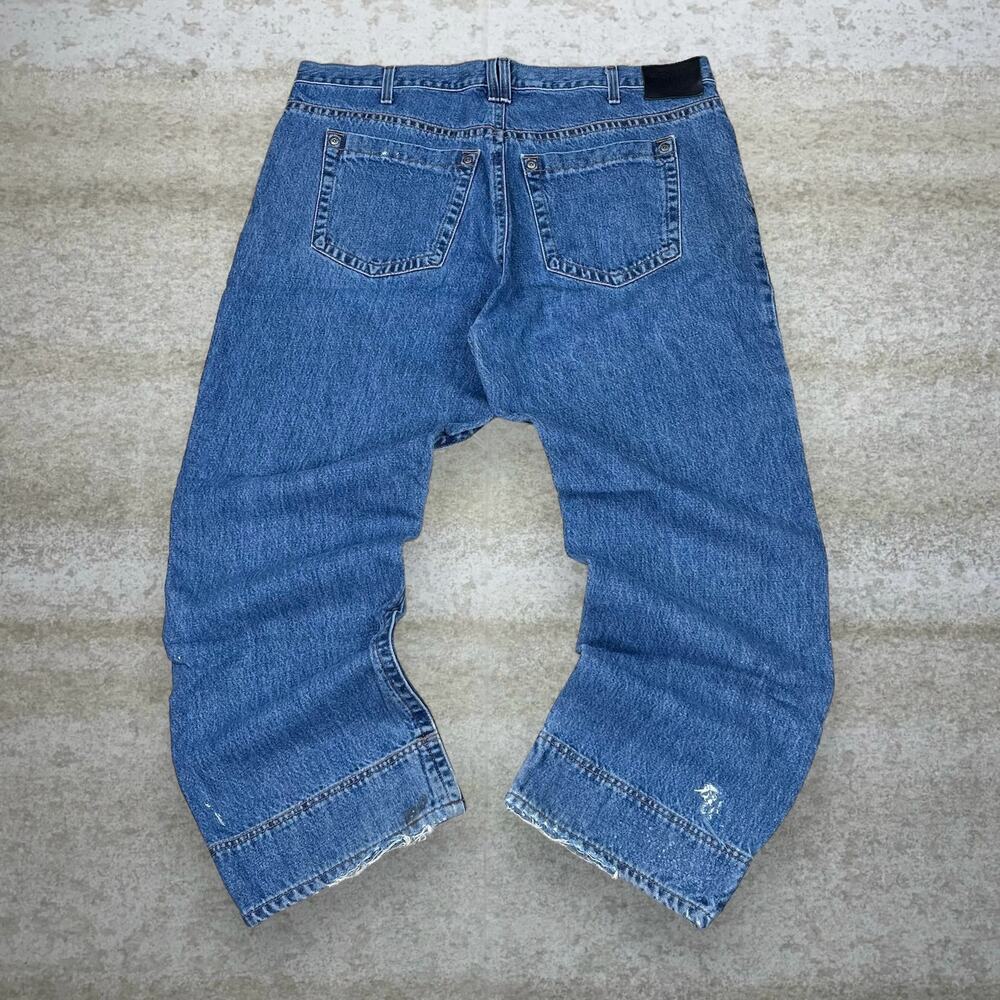 Vintage 90s Harley Davidson Biker Jeans 40x30 Relaxed Medium Wash Denim